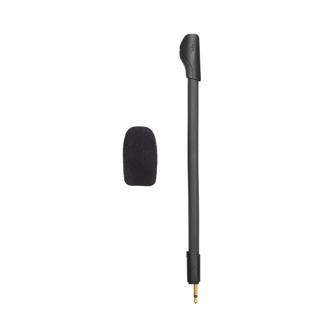 JBL Quantum 100 - Black - Wired over-ear gaming headset with flip-up mic - Detailshot 7 image number null